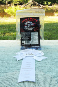 Werewolf Jerky with award